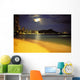 Bright Yellow Sand Skyline Illuminated Wall Mural