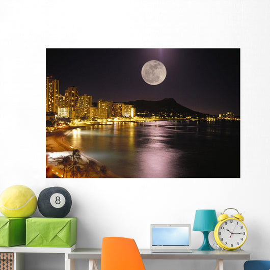 City Lights Wall Mural