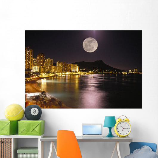 City Lights Wall Mural
