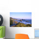 Highway 101 And Pistol River State Park From Cape Sebastian B1644 Wall Mural