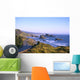 Highway 101 And Pistol River State Park From Cape Sebastian B1644 Wall Mural