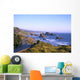 Highway 101 And Pistol River State Park From Cape Sebastian B1644 Wall Mural