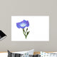 Blaue Blume Wicke