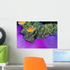 Palau, Anemonefish In Pink Anemone B1952 Wall Mural