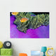 Palau, Anemonefish In Pink Anemone B1952 Wall Mural