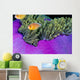 Palau, Anemonefish In Pink Anemone B1952 Wall Mural