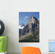 Mountain Peaks With Cliff Face And Blue Sky Wall Mural