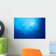 Mexico, Schooling Big Eye Jacks With Sunburst B1927 Wall Mural