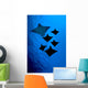 [Dc] Galapagos, Six Spotted Eagle Rays View From Below B1924 Wall Mural