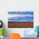 Sunrise Over A Tulip Field At Wooden Shoe Tulip Farm Wall Mural
