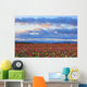 Sunrise Over A Tulip Field At Wooden Shoe Tulip Farm Wall Mural