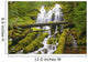 Proxy Falls In Willamette National Forest Wall Mural