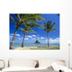 Hawaii, Oahu, Mokoli'i Island Palm Trees, Beach Wall Mural