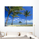 Hawaii, Oahu, Mokoli'i Island Palm Trees, Beach Wall Mural