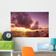 Hawaii, Oahu, Windward Coast, Mokulua Islands At Sunrise B1543 Wall Mural