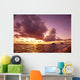 Hawaii, Oahu, Windward Coast, Mokulua Islands At Sunrise B1543 Wall Mural