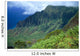 Hawaii, Kauai, North Shore, Kalalau Valley, Kokee State Park B1528 Wall Mural
