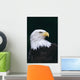 Alaska, Tongass National Forest, Bald Eagle Close-Up Portrait Wall Mural