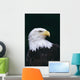 Alaska, Tongass National Forest, Bald Eagle Close-Up Portrait Wall Mural