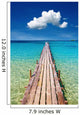 Wooden Pier Kood Island Thailand Wall Mural
