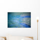 View Of Wave From Underwater, Blue Green And Turquoise B1471 Wall Mural
