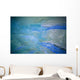 View Of Wave From Underwater, Blue Green And Turquoise B1471 Wall Mural
