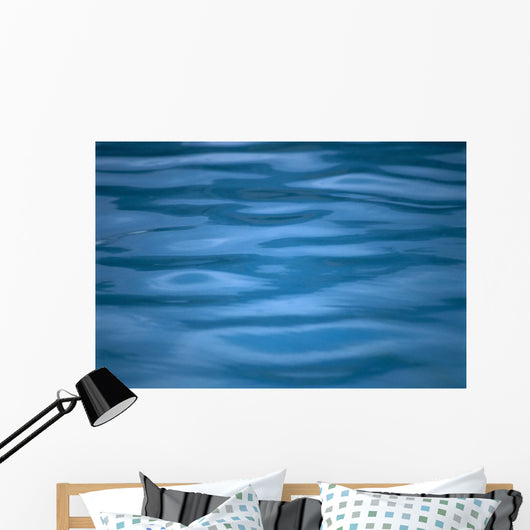 Calm, Tranquil, Turquoise Water Reflections B1472 Wall Mural