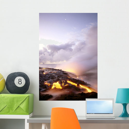 Steaming B1580 Wall Mural