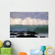Wave Crashes On Rocky Shoreline, Mist On Wave B1445 Wall Mural