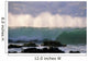 Wave Crashes On Rocky Shoreline, Mist On Wave B1445 Wall Mural