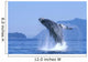 Alaska, Inside Passage, Humpback Whale Breaching B2006 Wall Mural