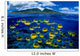 [Dc] Hawaii, Maui, Over/Under, Raccoon Butterflyfish B1929 Wall Mural