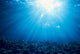 Hawaii, Sunburst Over Shallow Reef, B1902 Wall Mural