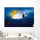 Hawaii, Maui, Threadfin Butterfly Fish, Close-Up, B1900 Wall Mural