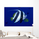 Hawaii, Pennant Butterflyfish Side View B1937 Wall Mural