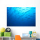Hawaiian Reef Fish Silhouetted At Surface With Sunburst B1939 Wall Mural