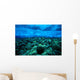 Underwater View Of Wave Breaking Over Shallow Reef B1916 Wall Mural