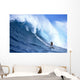 In Front Of Large Wave Wall Mural