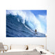 In Front Of Large Wave Wall Mural