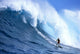 In Front Of Large Wave Wall Mural