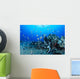 Hawaiian Reef Scene With Pennantfish C1950 Wall Mural