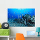 Hawaiian Reef Scene With Pennantfish C1950 Wall Mural