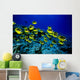 Hawaii, Schooling Raccoon Butterflyfish Over Reef C1914 Wall Mural