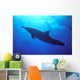 Hawaii, Spinner Dolphin Near Surface, Reflections C1986 Wall Mural