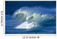 Big Stormy Waves With White Caps Curling, Waimea Shore Break C1690 Wall Mural
