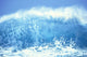 Huge Turquoise Wave Crashing Whitewash And Spray With Blue Skies C1709 Wall Mural