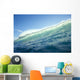 Close-Up Of Shimmery Turquoise Tipped Wave About To Break C1731 Wall Mural
