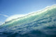 Close-Up Of Shimmery Turquoise Tipped Wave About To Break C1731 Wall Mural