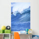 Angled View Of A Huge Wave With Whitewash, Curling C1748 Wall Mural