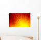 Red/Orange Lava Entering Ocean Exploding In Air C1636 Wall Mural
